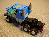 Blue/grey tractor