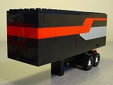 Red/grey/black trailer