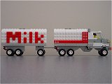 Milk truck & trailer